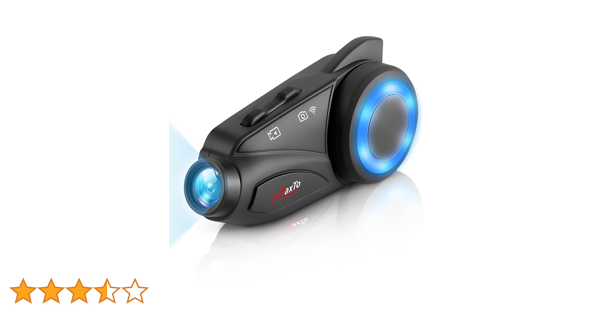 Amazon.co.jp: 2024年最新改良バイク インカム MAXTO M3 カメラ付き